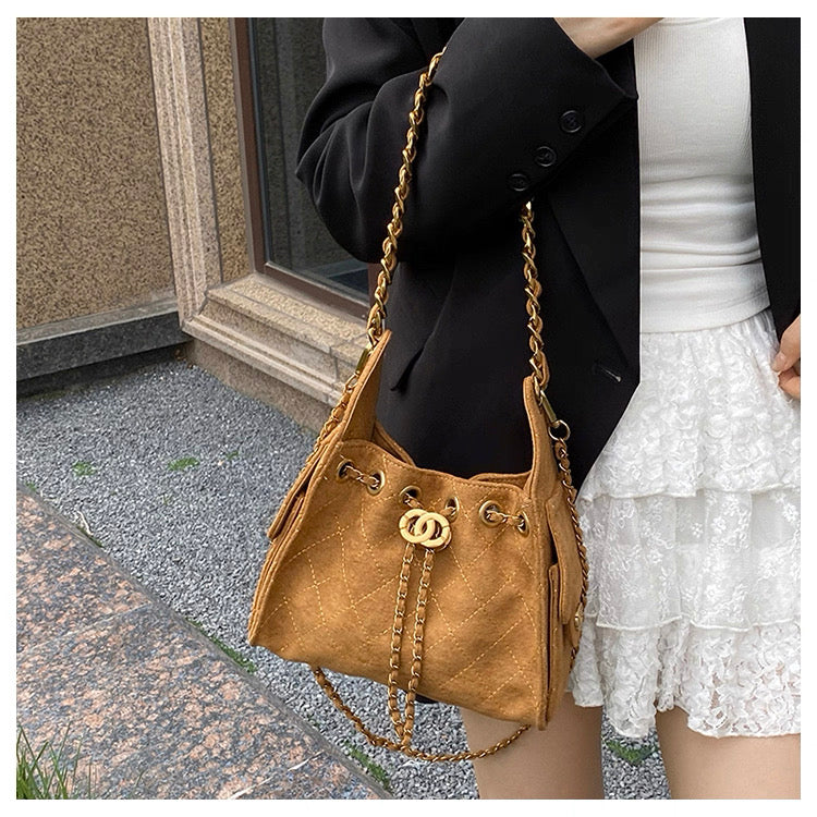 PRE ORDER, DUPE CROSSBODY MATTE LEATHER