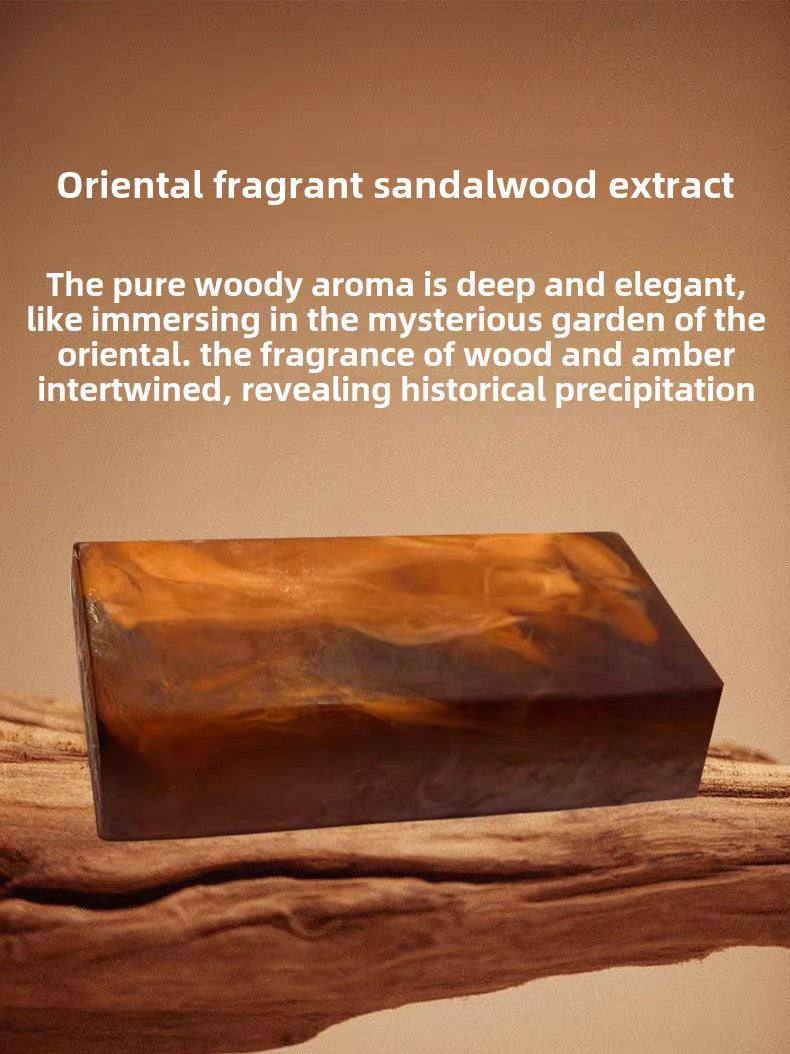 Authentic Indian Sandalwood Laoshan Essential Oil Soap Woody Fragrance