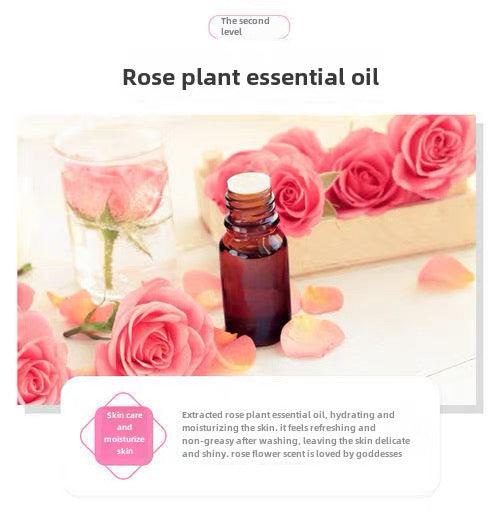 Authentic Rose body and face Bath soap,Mite Removal Deep Cleansing with Special Fragrance