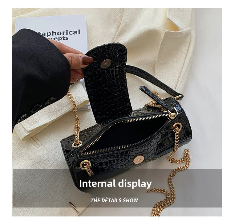 Small Women's New High-End Texture Chain Crossbody Bag