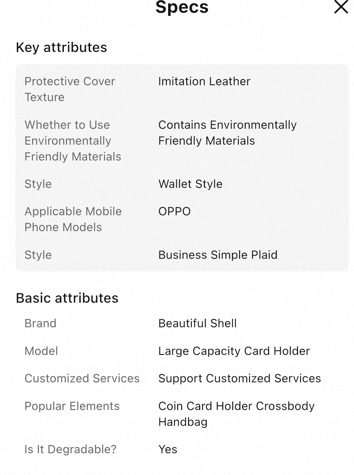 LV iPhone case with sling and card wallets