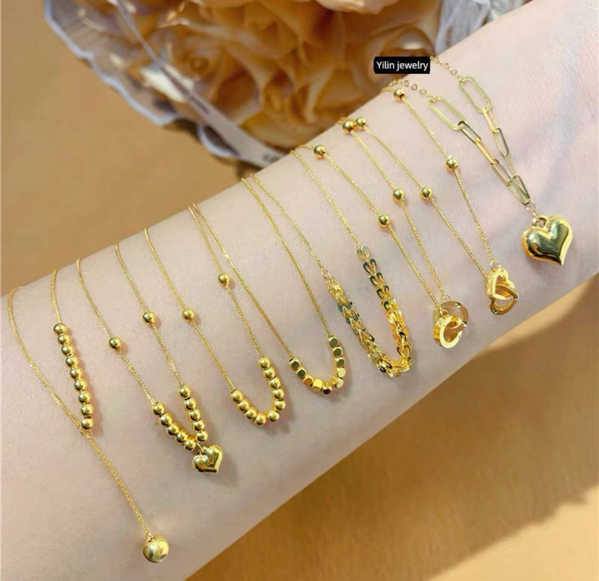 PRE ORDER ! REAL GOLD 18karat necklaces