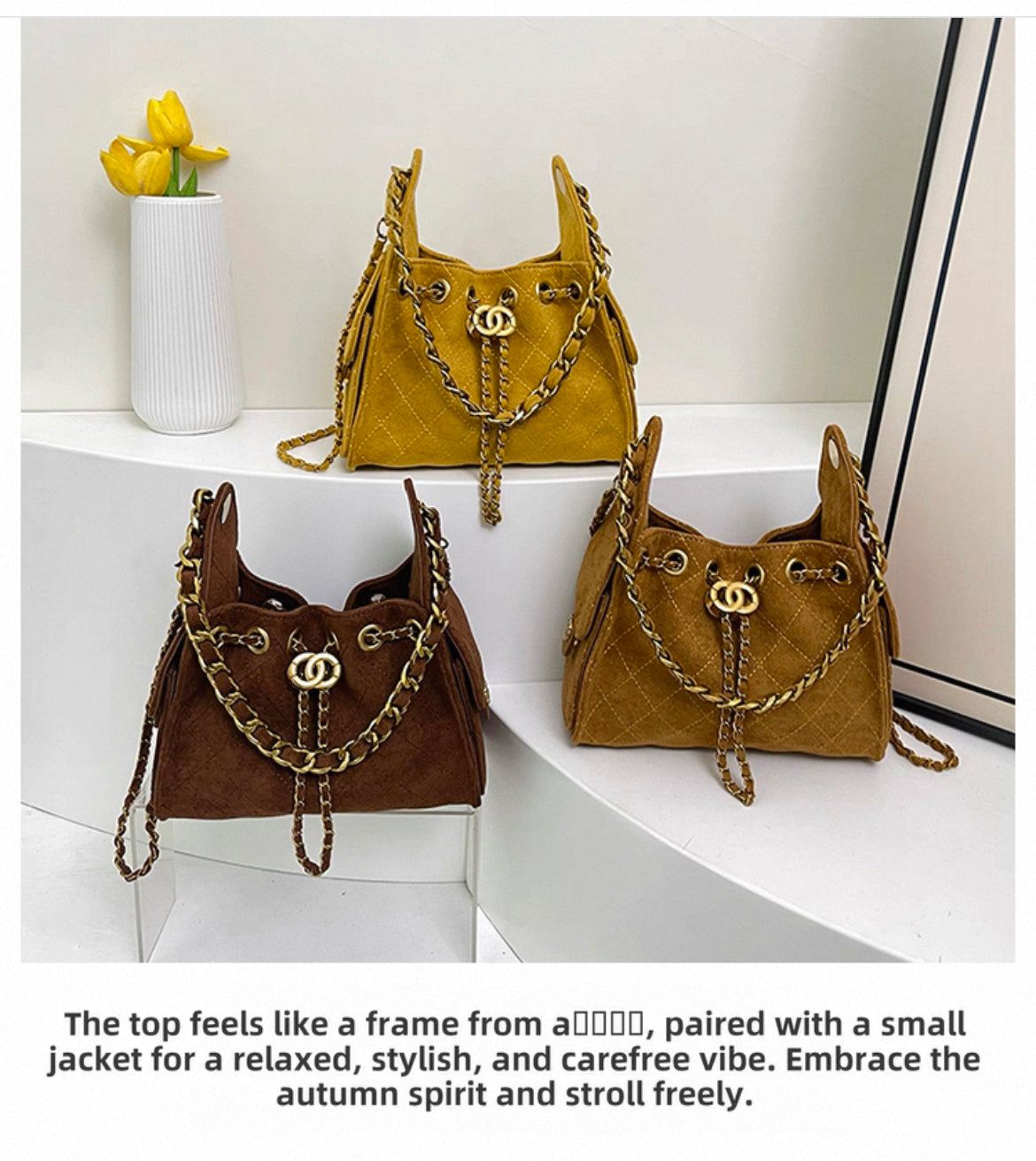 PRE ORDER, DUPE CROSSBODY MATTE LEATHER