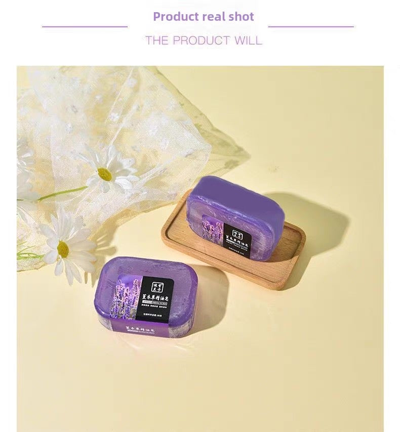 Handmade Lavender Essential Oil Perfume soap