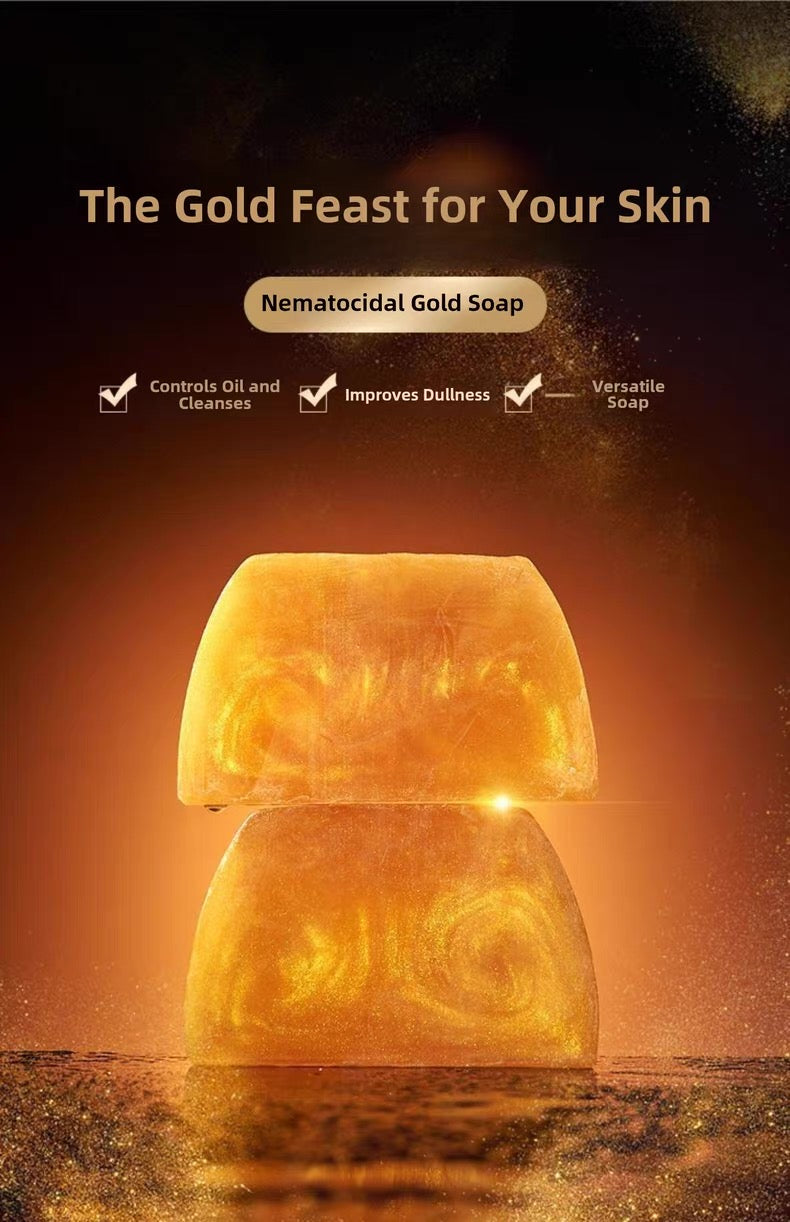 Authentic Men's High-End gold Perfume soap