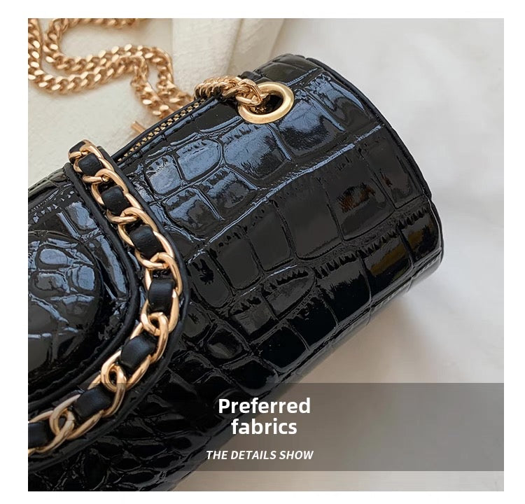 Small Women's New High-End Texture Chain Crossbody Bag