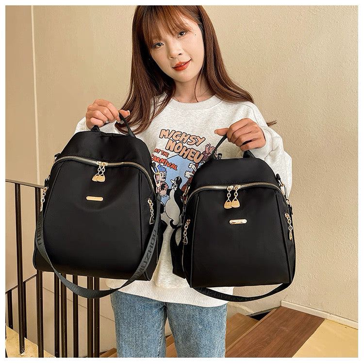 Bamboo style Waterproof Large Capacity Shoulder backpack Bag