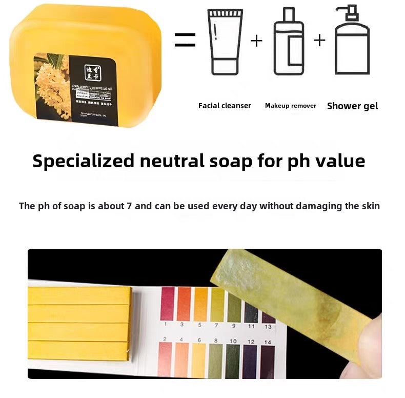 Handmade Osmanthus Essential Scented oil Soap
