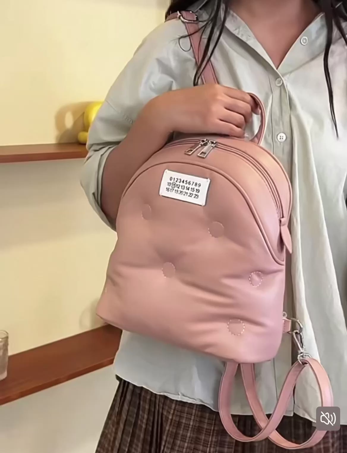 European and American Shoulder Crossbody Backpack