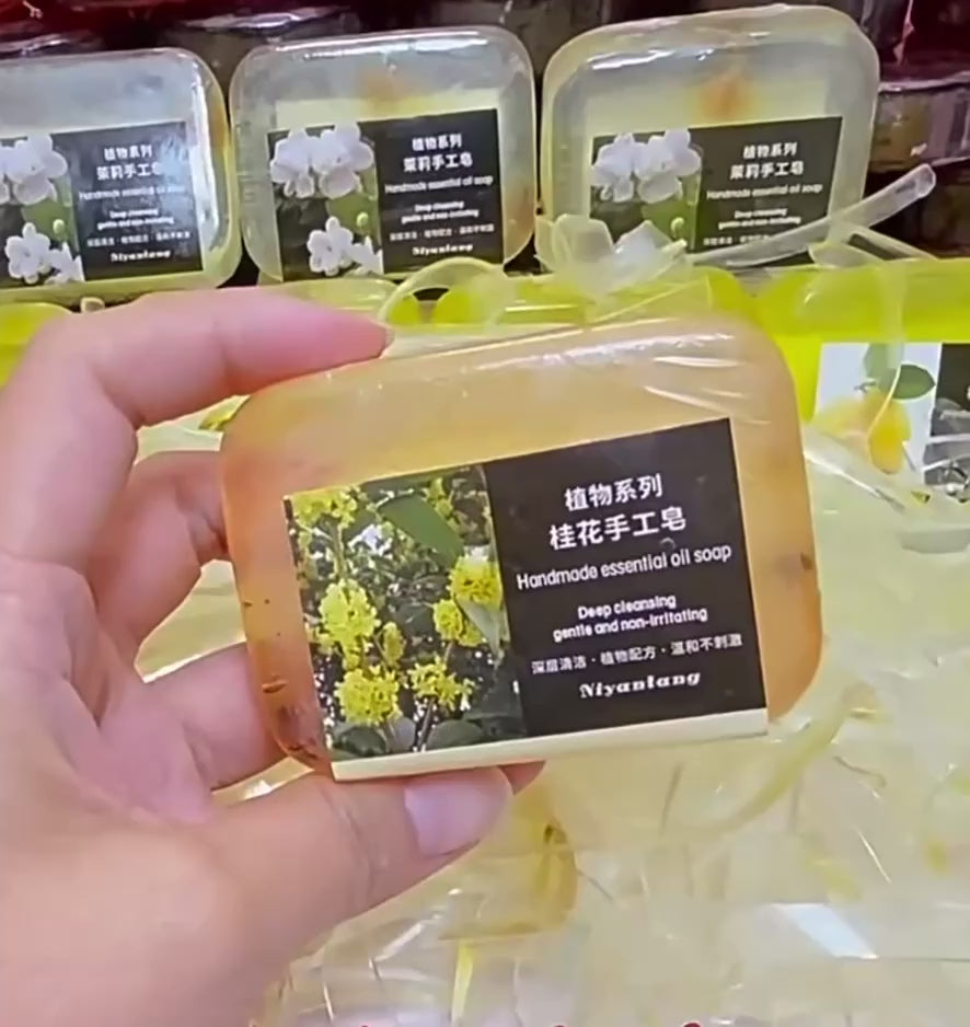 Handmade Osmanthus Essential Scented oil Soap