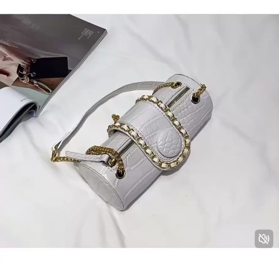 Small Women's New High-End Texture Chain Crossbody Bag